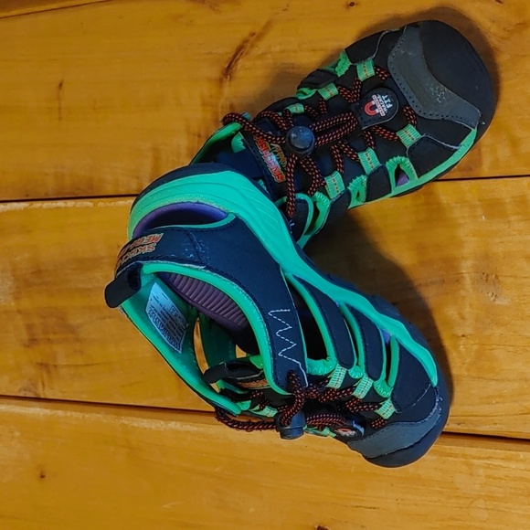 Boys Solar Quest Black Multi Sandals Size 11 - Picture 2 of 9